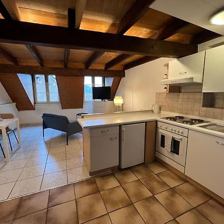 Charmant Appartement En Duplex A Porrentruy Exterior foto